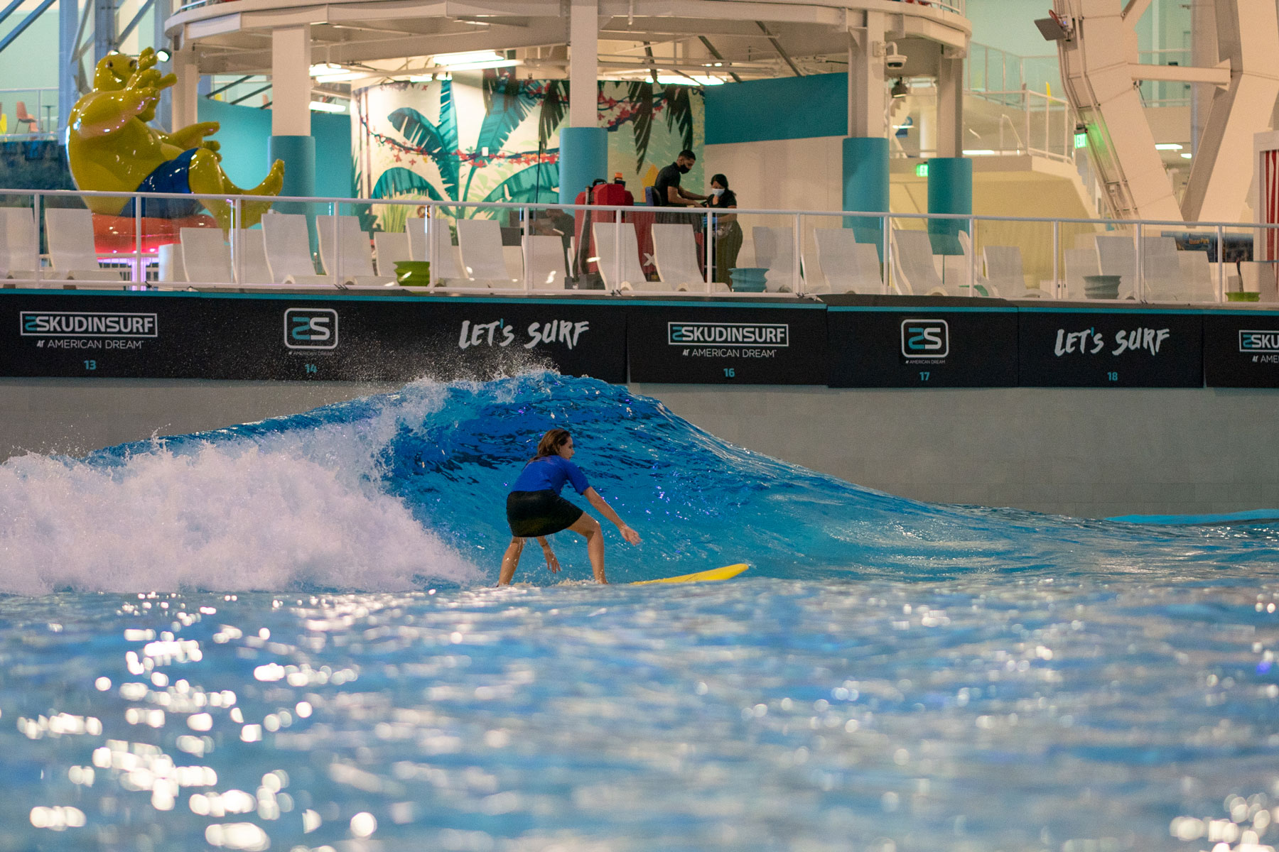 Skudin Surf at American Dream - Indoor Wave Pool